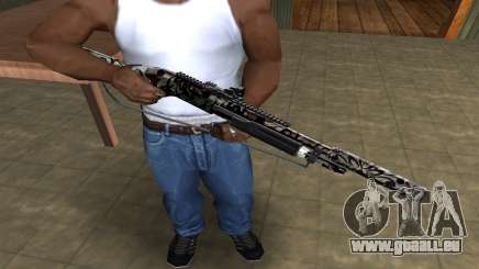 Black Flowers Shotgun pour GTA San Andreas