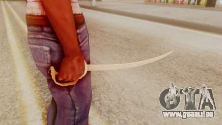 Red Dead Redemption Katana Crome Sword für GTA San Andreas
