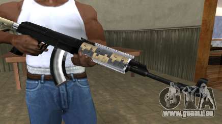 Cool Black AK-47 pour GTA San Andreas