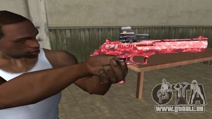 Red Chest Deagle pour GTA San Andreas