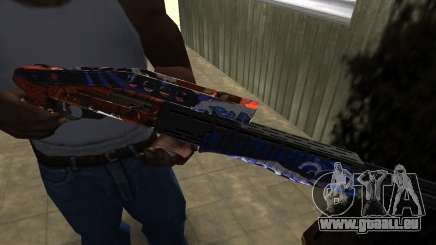 Fish Power Combat Shotgun für GTA San Andreas