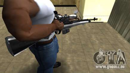 Silver Sniper Rifle für GTA San Andreas