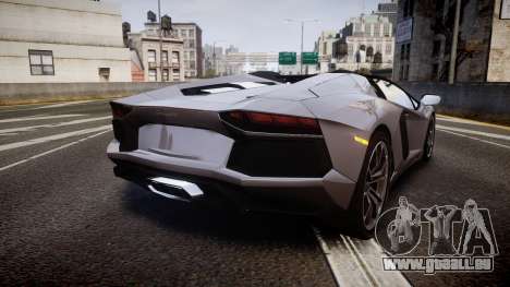 Lamborghini Aventador Roadster pour GTA 4