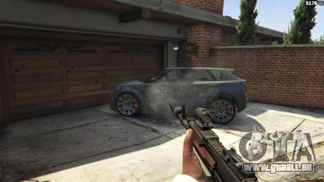 GTA 5 Battlefield 4 AK-12