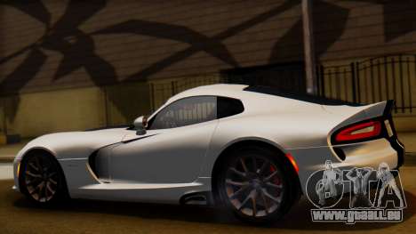 Dodge Viper SRT GTS 2013 IVF (HQ PJ) LQ Dirt für GTA San Andreas