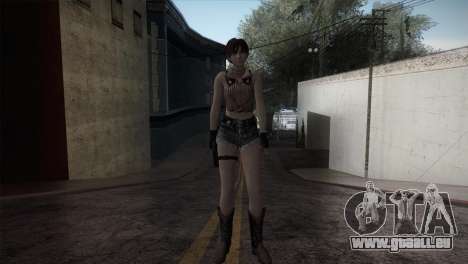 Resident Evil HD - Rebecca Chambers Cowgirl für GTA San Andreas