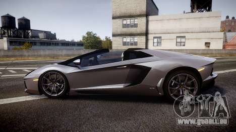 Lamborghini Aventador Roadster pour GTA 4