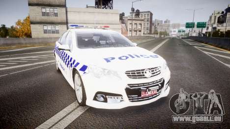 Holden VF Commodore SS NSW Police [ELS] pour GTA 4