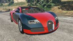 Bugatti Veyron Grand Sport v3.3 für GTA 5