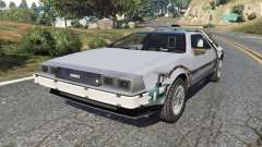 DeLorean DMC-12 Back To The Future v0.2 pour GTA 5