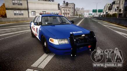 Ford Crown Victoria Alderney Police [ELS] für GTA 4
