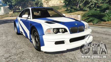 BMW M3 GTR E46 Most Wanted pour GTA 5