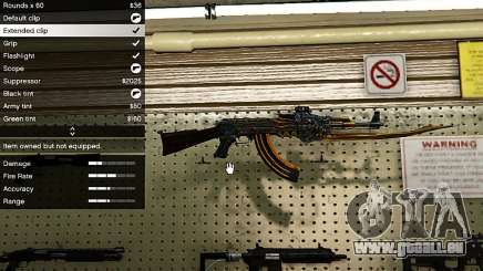 AK-47 Tier für GTA 5