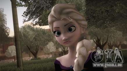 Elsa Frozen HQ Dress pour GTA San Andreas