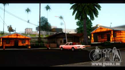 Les nouvelles textures maisons autour de grove Street pour GTA San Andreas