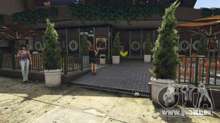 Café, boutiques dans l'GTAV pour GTA 5