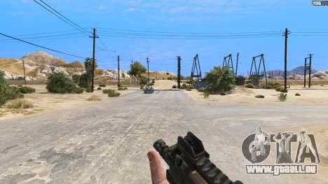 GTA 5 P-90 из Battlefield 4