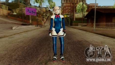 Dead Or Alive 5 Marie Rose Swimsuit Blue pour GTA San Andreas
