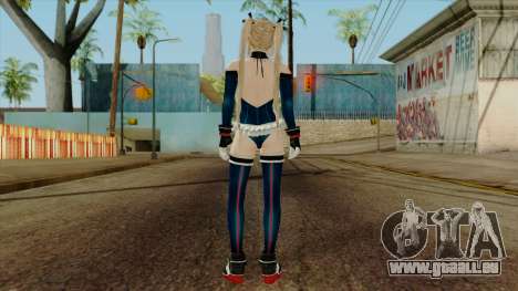 Dead Or Alive 5 Marie Rose Swimsuit Blue für GTA San Andreas
