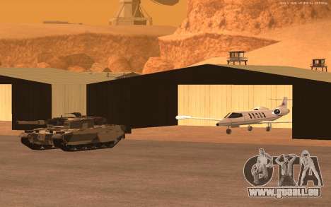 Neue Militärische Basis v1.0 für GTA San Andreas
