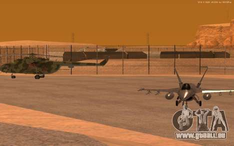 Nouvelle Base Militaire v1.0 pour GTA San Andreas