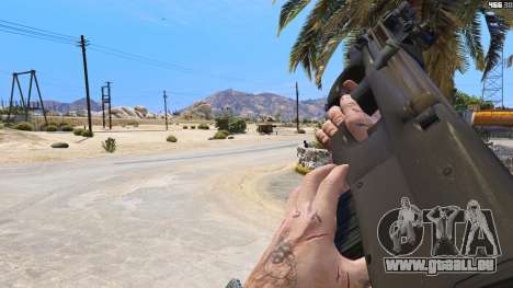 GTA 5 P-90 из Battlefield 4