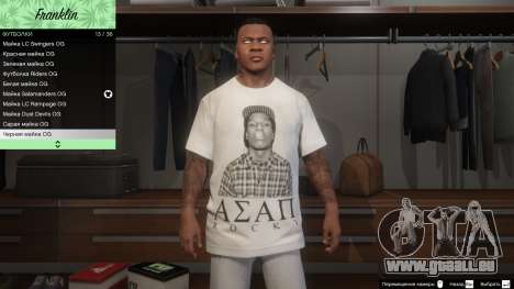 GTA 5 Franklin Hip-Hop T-Shirts