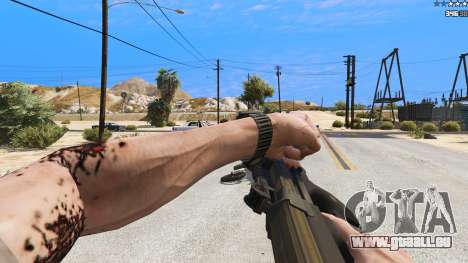 GTA 5 P-90 из Battlefield 4