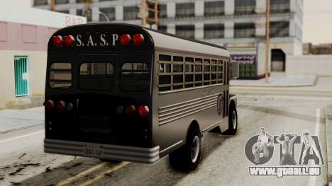 Prison Bus für GTA San Andreas