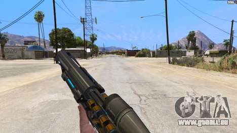 GTA 5 M2014 Gauss Rifle из Crysis 2