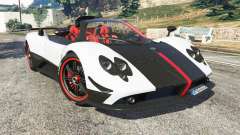 Pagani Zonda Cinque Roadster pour GTA 5