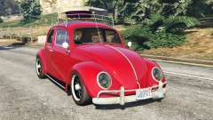 Volkswagen Beetle 1963 [Beta] pour GTA 5