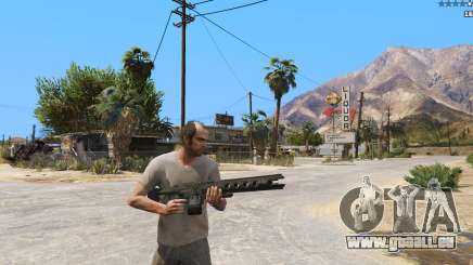 Le railgun de Battlefield 4 pour GTA 5