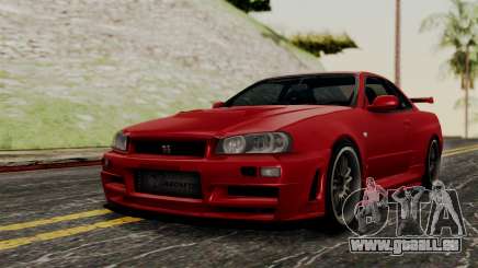 Nissan Skyline GT-R R34 2012 für GTA San Andreas