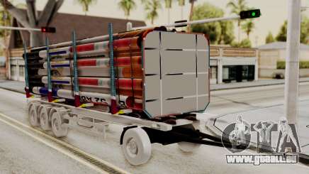 Timber Trailer from ETS 2 pour GTA San Andreas