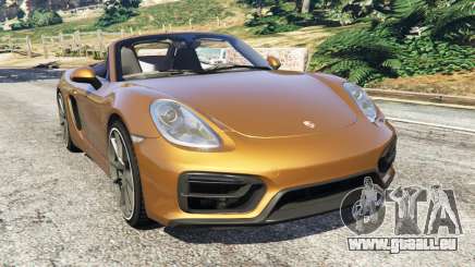Porsche Boxster GTS pour GTA 5