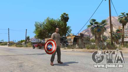 Le Bouclier De Captain America pour GTA 5