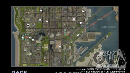 HD carte pour Diamondrp pour GTA San Andreas