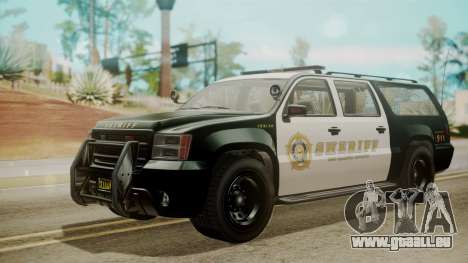 GTA 5 Declasse Granger Sheriff SUV IVF für GTA San Andreas