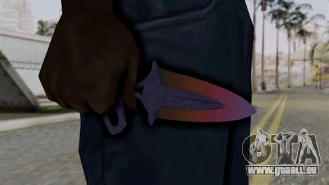 Shadow Dagger Gradient pour GTA San Andreas