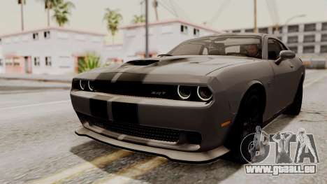 Dodge Challenger SRT Hellcat 2015 HQLM pour GTA San Andreas