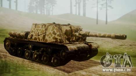 ISU-152 Panther Desert from World of Tanks pour GTA San Andreas