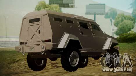 GTA 5 HVY Insurgent pour GTA San Andreas