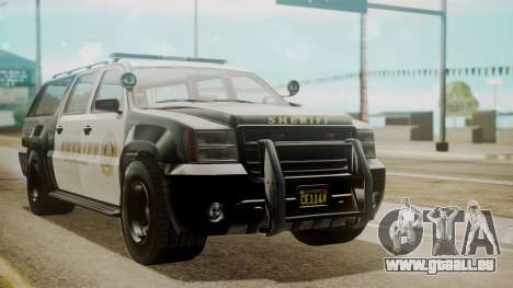 GTA 5 Declasse Granger Sheriff SUV pour GTA San Andreas