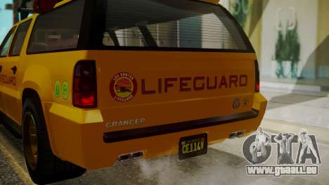 GTA 5 Declasse Granger Lifeguard IVF pour GTA San Andreas