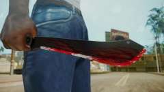 GTA 5 Machete (From Lowider DLC) Bloody für GTA San Andreas
