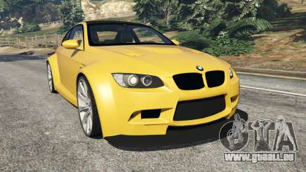 BMW M3 (E92) WideBody v1.1 pour GTA 5