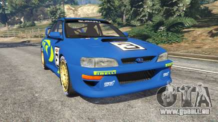 Subaru Impreza WRC 1998 pour GTA 5