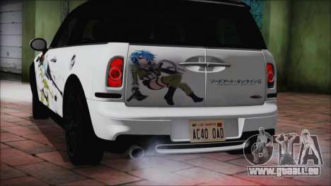 Mini Cooper Clubman 2011 Itasha pour GTA San Andreas