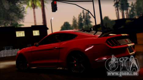 Ford Mustang Shelby GT350R 2016 für GTA San Andreas